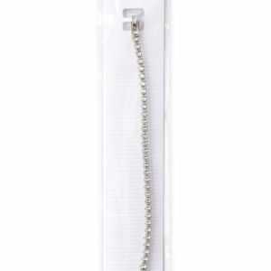 Premium Silver Crystal Tennis Bracelet – Elegant Slim Diamond Style